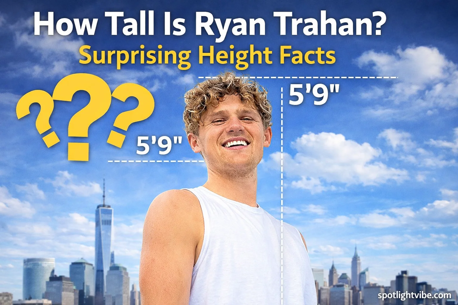 How Tall Is Ryan Trahan