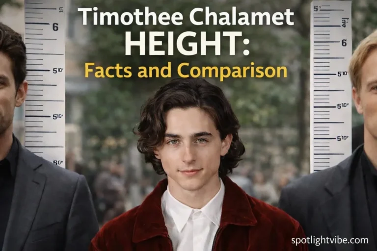 timothee chalamet height