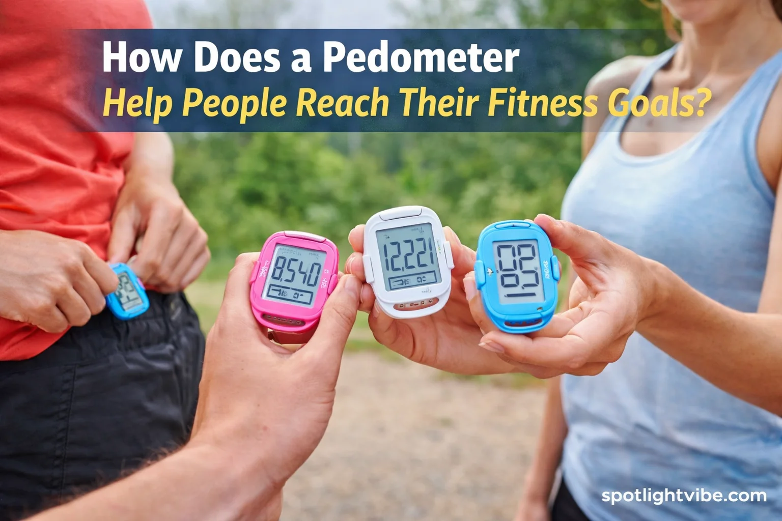 how does a pedometer help people reach their fitness goals