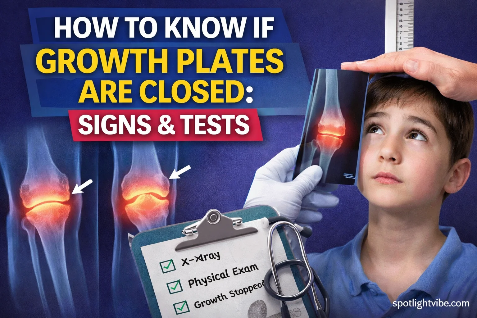 how to know if growth plates are closed