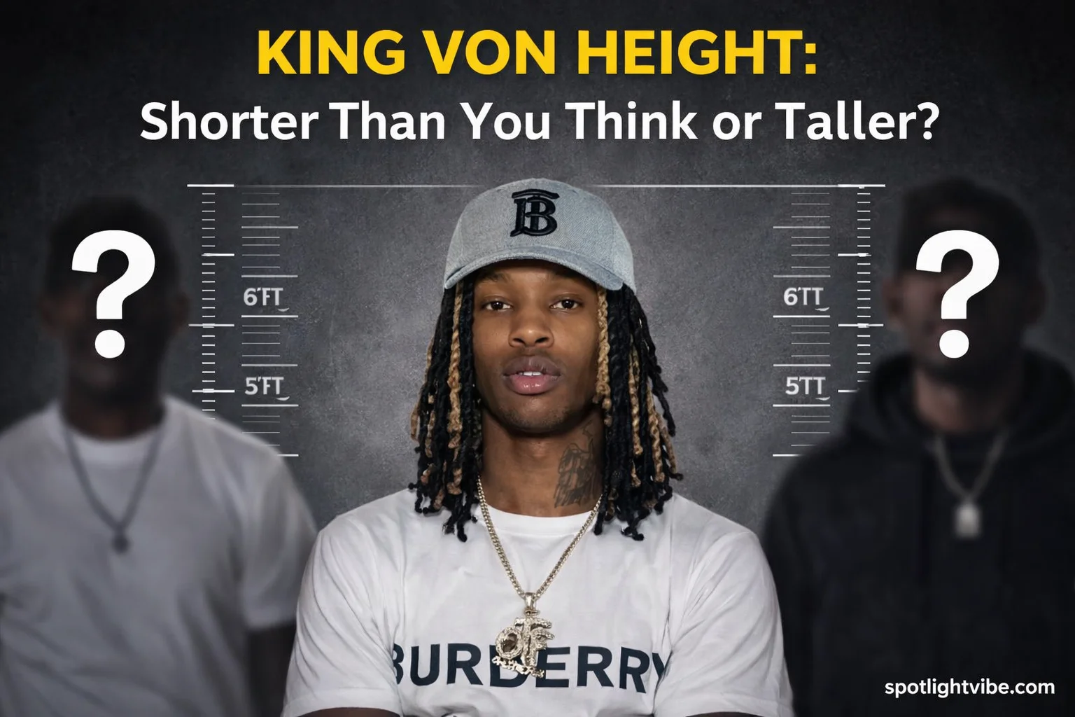 king von height