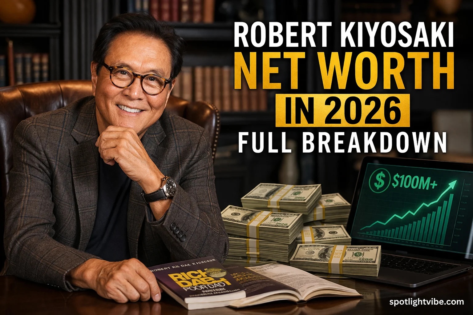 robert kiyosaki net worth